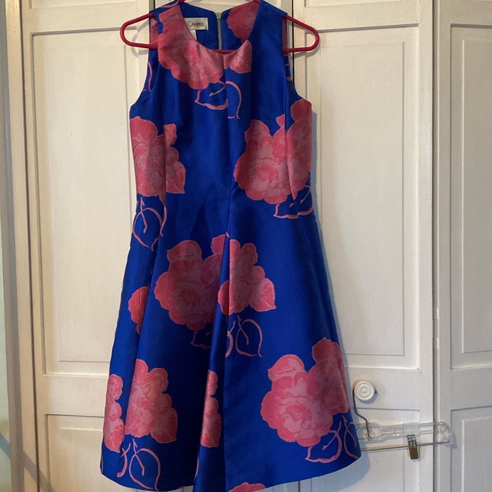Sara Campbell floral party dress.  Size 6